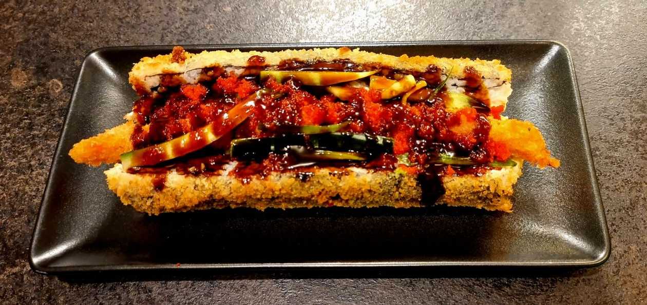 Суши Хот - дог ГРЕЙЗИ КРАБ