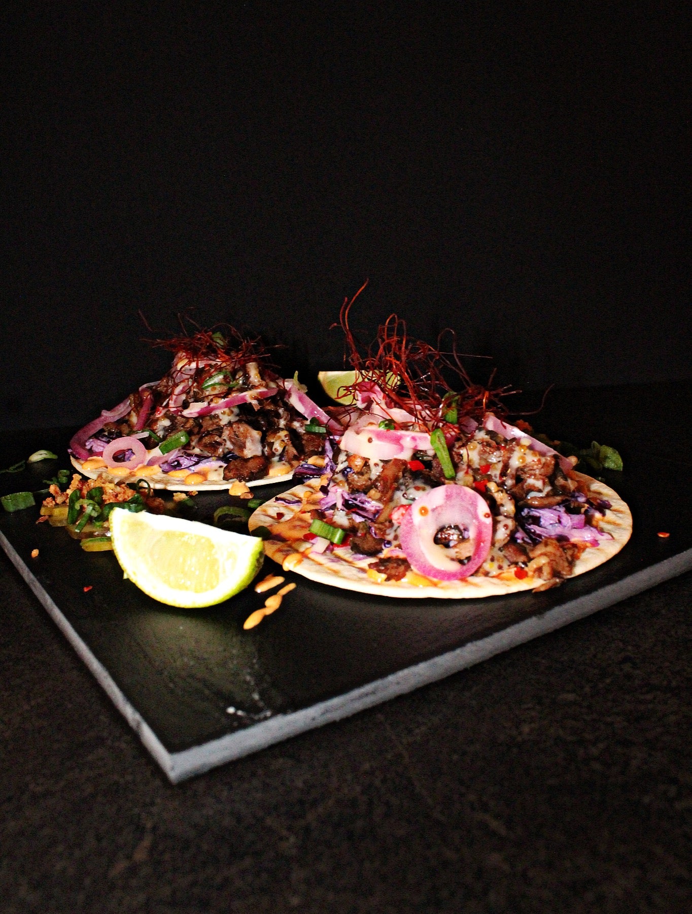 Тако с тушеной говядиной