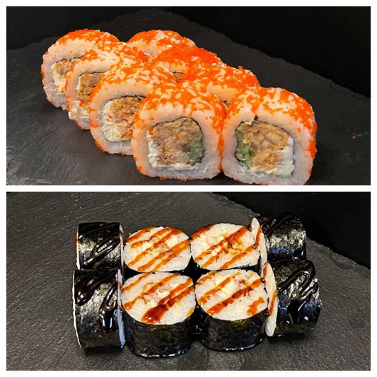 1+1 Teriyaki Maki + Hoso Unagi