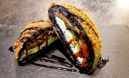 BLACK STAR SALMON burger