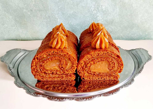 Honey roulette with caramel 1 pc.