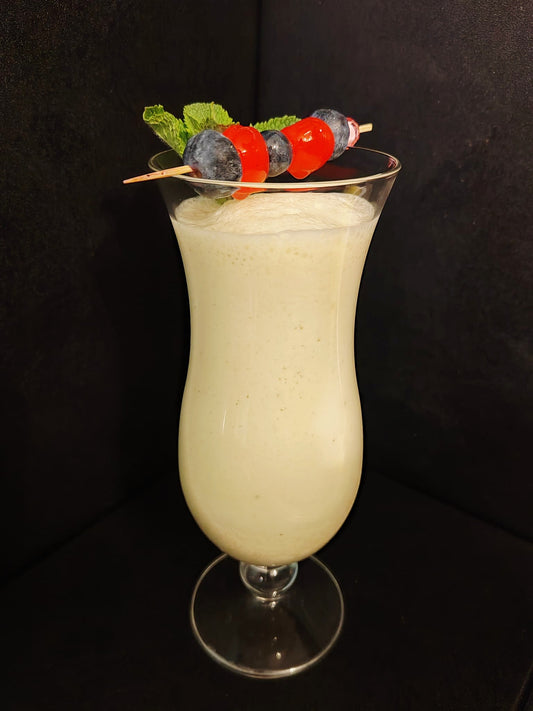 Ice cream cocktail "Tropical"