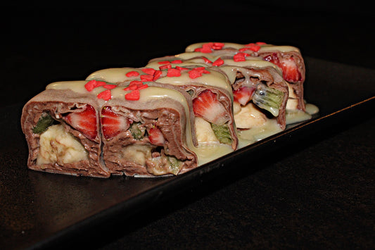 Tropical sweet sushi