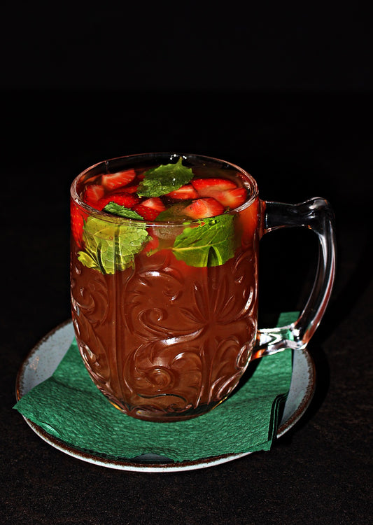 Iced tea “Peach-Strawberry” 