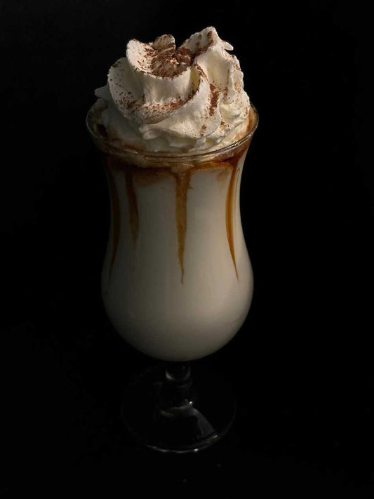 Ice cream cocktail (caramel) 