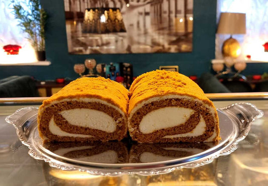 Honey roll with sour cream 1 pc.